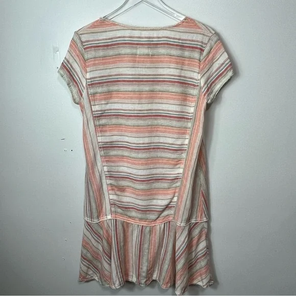 Caslon Beachy Linen Viscose shift dress size small 1643 - Picture 3 of 3